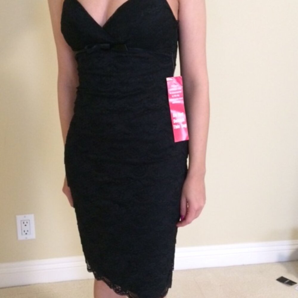 Black Lace Dress
